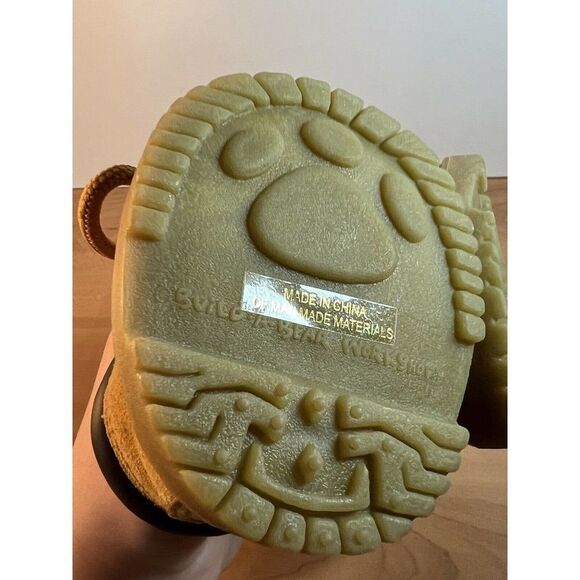 Build A Bear Workshop BAB Timberland Brown Work Boots Laced - Picture 8 of 8